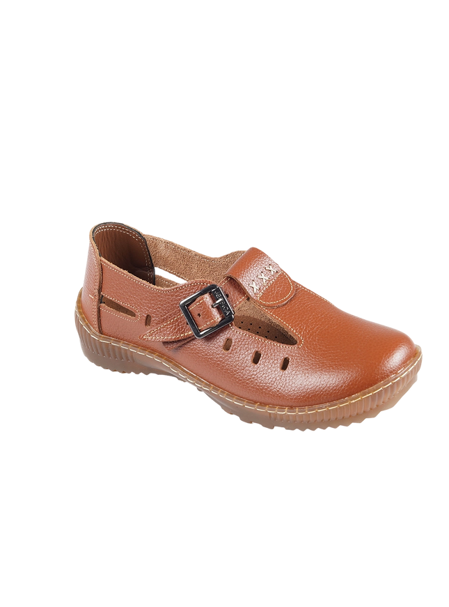 1006 Women Genuine Leather Orthopedic Shoes – Comfortable Wide Fit Walking Shoes