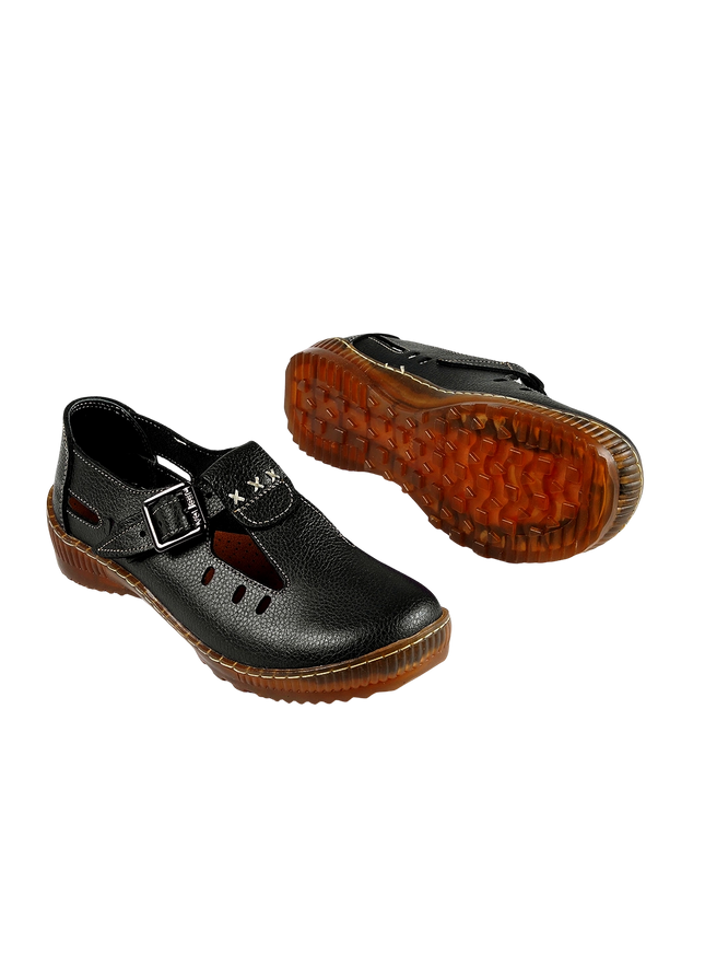 1006 Women Genuine Leather Orthopedic Shoes – Comfortable Wide Fit Walking Shoes