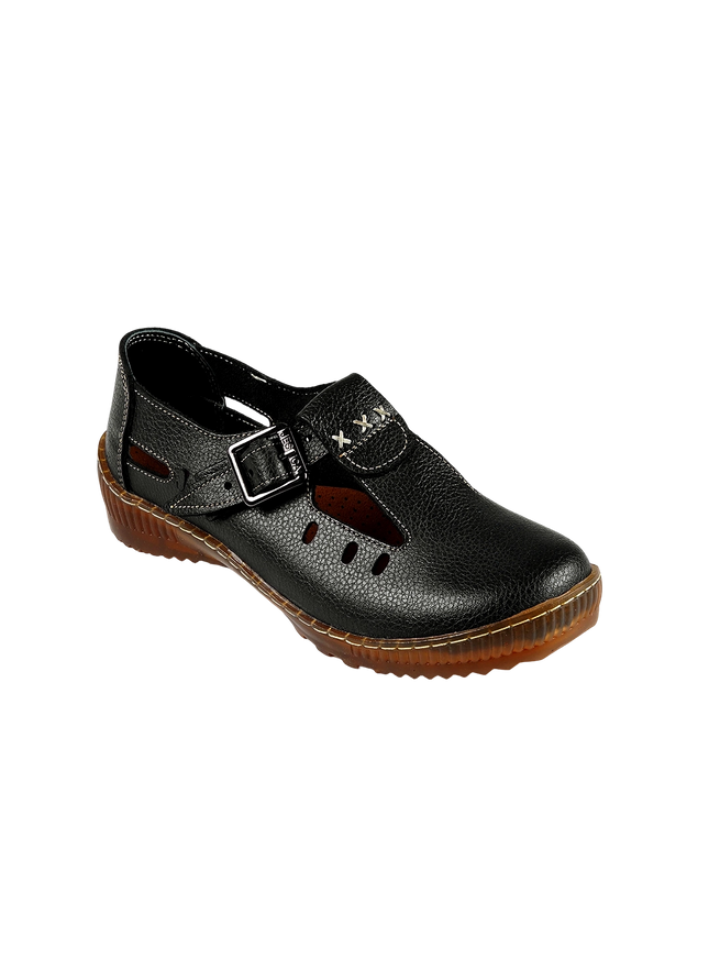 1006 Women Genuine Leather Orthopedic Shoes – Comfortable Wide Fit Walking Shoes