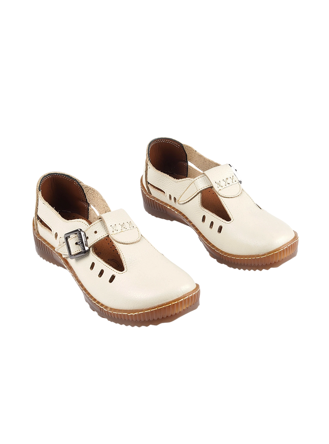 1006 Women Genuine Leather Orthopedic Shoes – Comfortable Wide Fit Walking Shoes