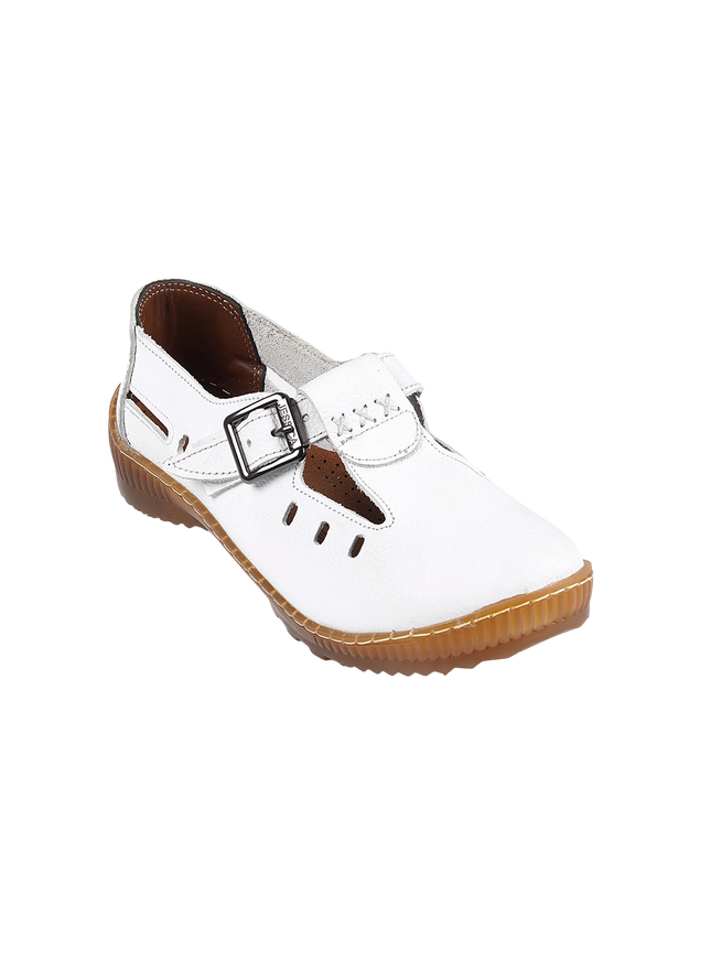 1006 Women Genuine Leather Orthopedic Shoes – Comfortable Wide Fit Walking Shoes