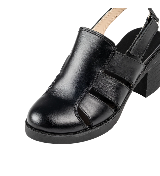 شوز حريمي جلد طبيعي مريح للمشي موديل 310 – حذاء يومي