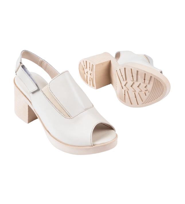 شوز حريمي جلد طبيعي مريح للمشي موديل 309 – حذاء يومي 