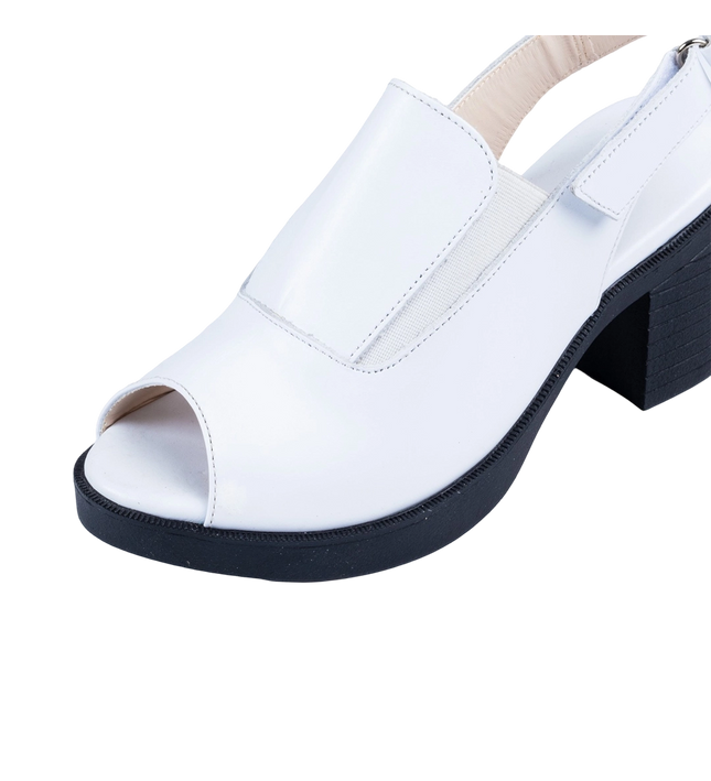 شوز حريمي جلد طبيعي مريح للمشي موديل 309 – حذاء يومي 