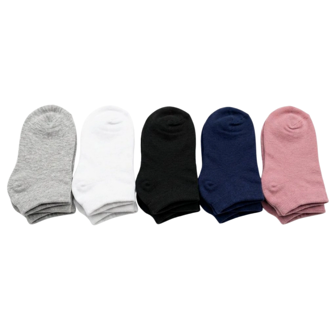 Jessica SCK Women's Cotton Socks – Comfortable & Flexible Everyday Socks