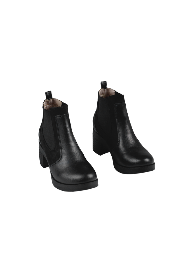 Jessica 3006 Women's Ankle Boots – Imported Leather & Suede, 5 cm Heel