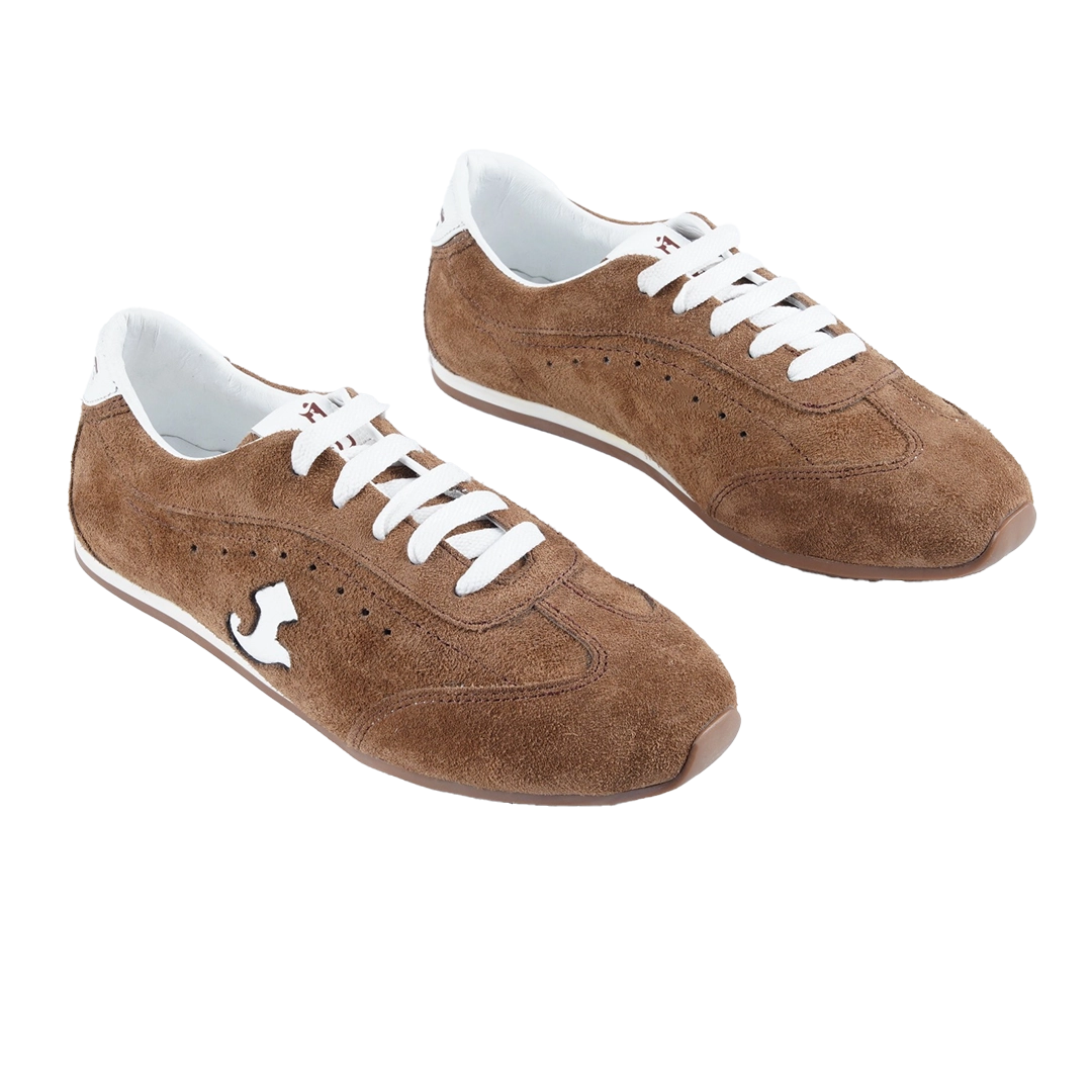 Jessica G12 Women's Genuine Suede Sneakers – Comfortable Walking Sneakers