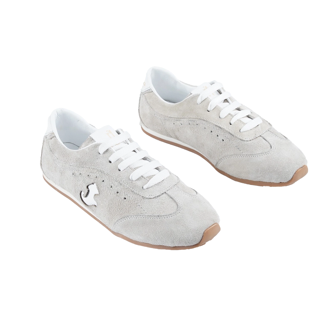 Jessica G12 Women's Genuine Suede Sneakers – Comfortable Walking Sneakers