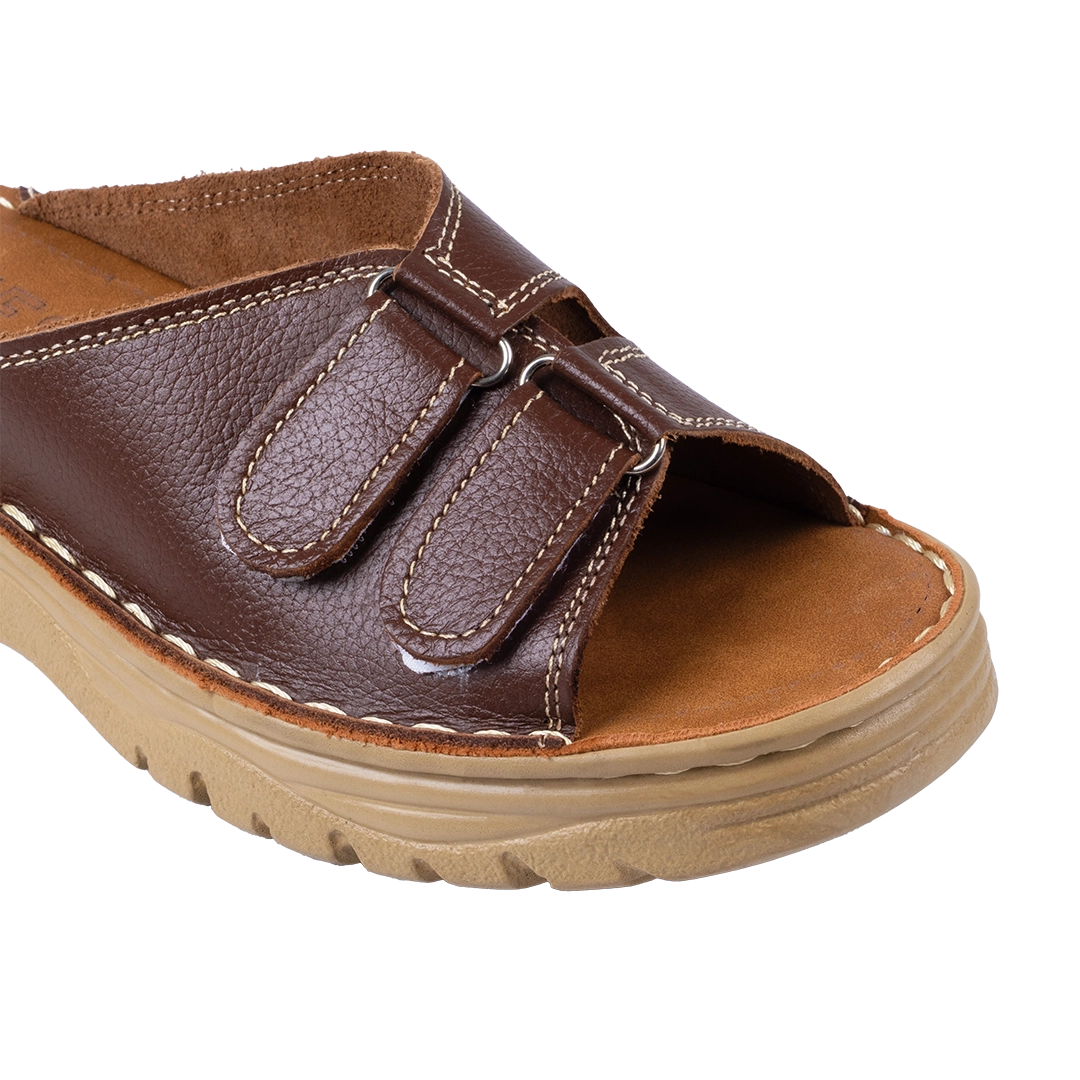 213 Women Genuine Leather Medical Clogs – Comfortable Orthopedic Walking Shoes