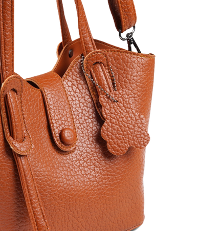 A025 Women's Shoulder & Crossbody Bag – Premium Leather Bag in Two Sizes