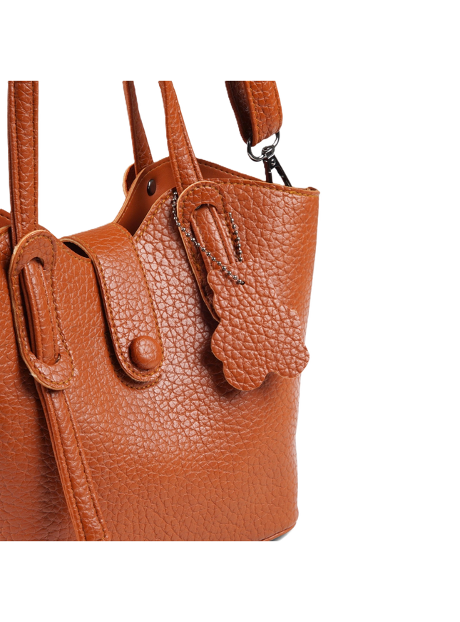 A025 Women's Shoulder & Crossbody Bag – Premium Leather Bag in Two Sizes