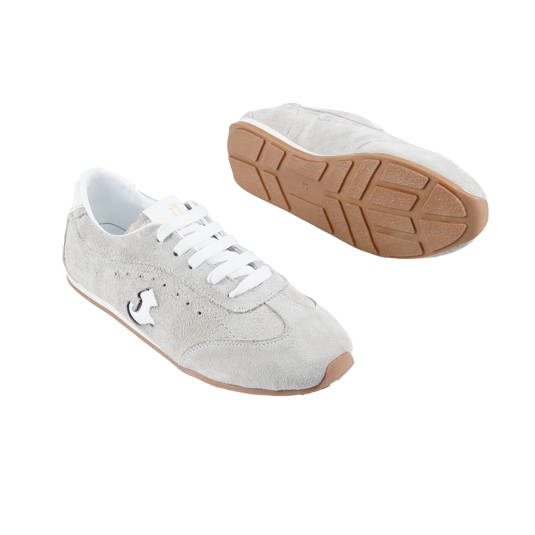 Jessica G12 Women's Genuine Suede Sneakers – Comfortable Walking Sneakers