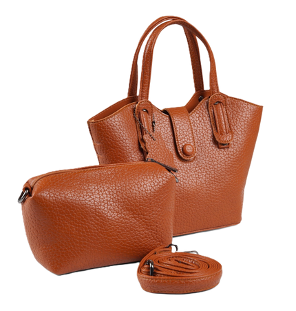 A025 Women's Shoulder & Crossbody Bag – Premium Leather Bag in Two Sizes