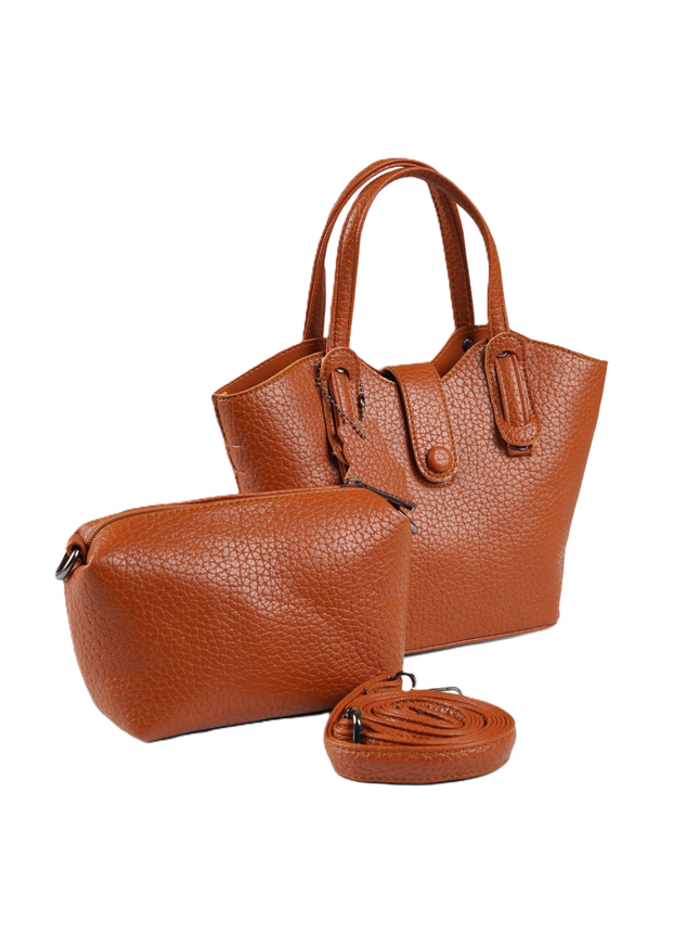 A025 Women's Shoulder & Crossbody Bag – Premium Leather Bag in Two Sizes