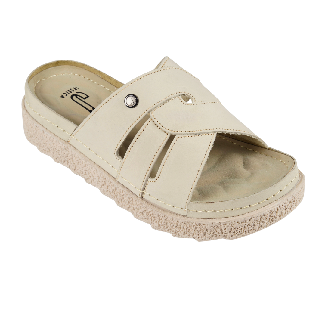 Z25 Women Comfortable Sabot – Genuine Suede Leather Walking Shoes