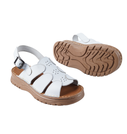212 Women Genuine Leather Medical Clogs – Comfortable Orthopedic Walking Shoes