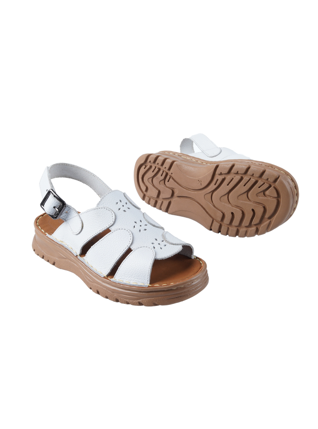212 Women Genuine Leather Medical Clogs – Comfortable Orthopedic Walking Shoes