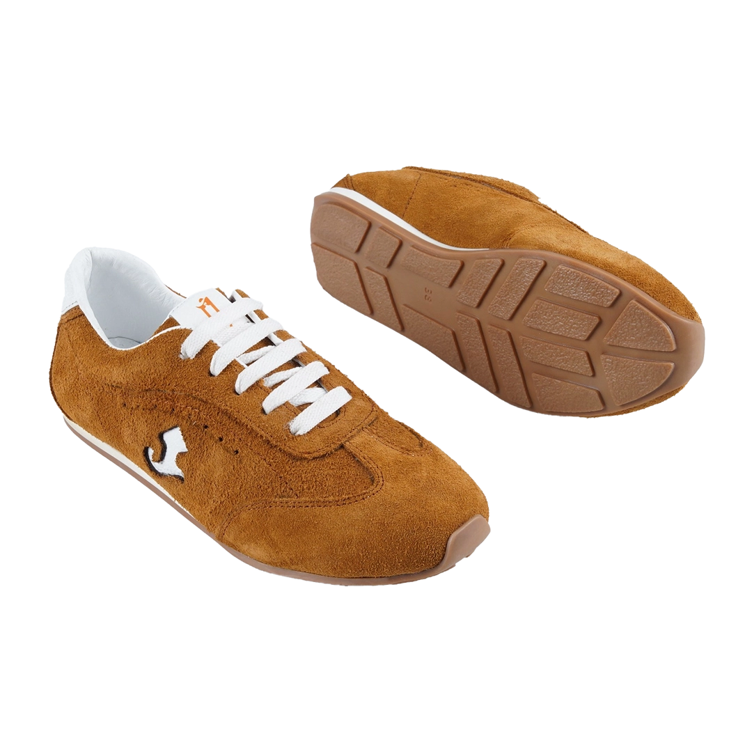 Jessica G12 Women's Genuine Suede Sneakers – Comfortable Walking Sneakers