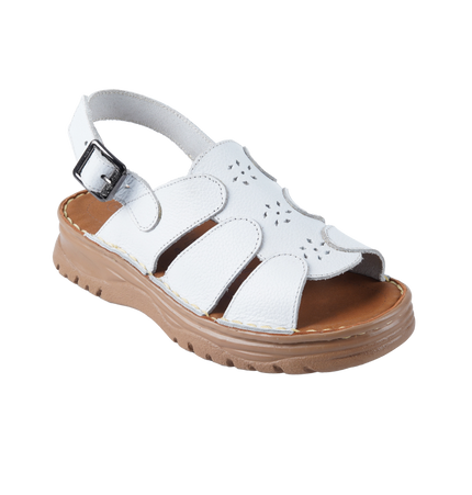 212 Women Genuine Leather Medical Clogs – Comfortable Orthopedic Walking Shoes