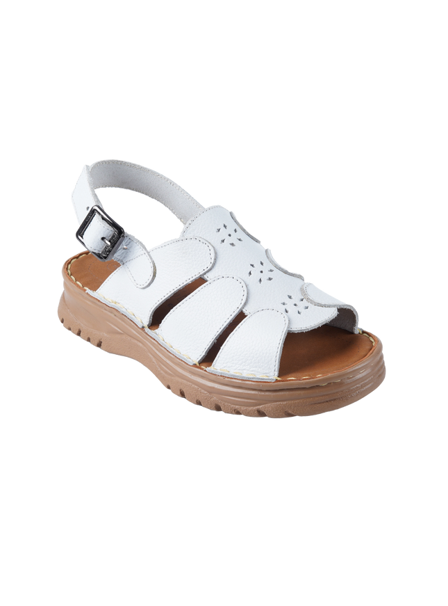 212 Women Genuine Leather Medical Clogs – Comfortable Orthopedic Walking Shoes