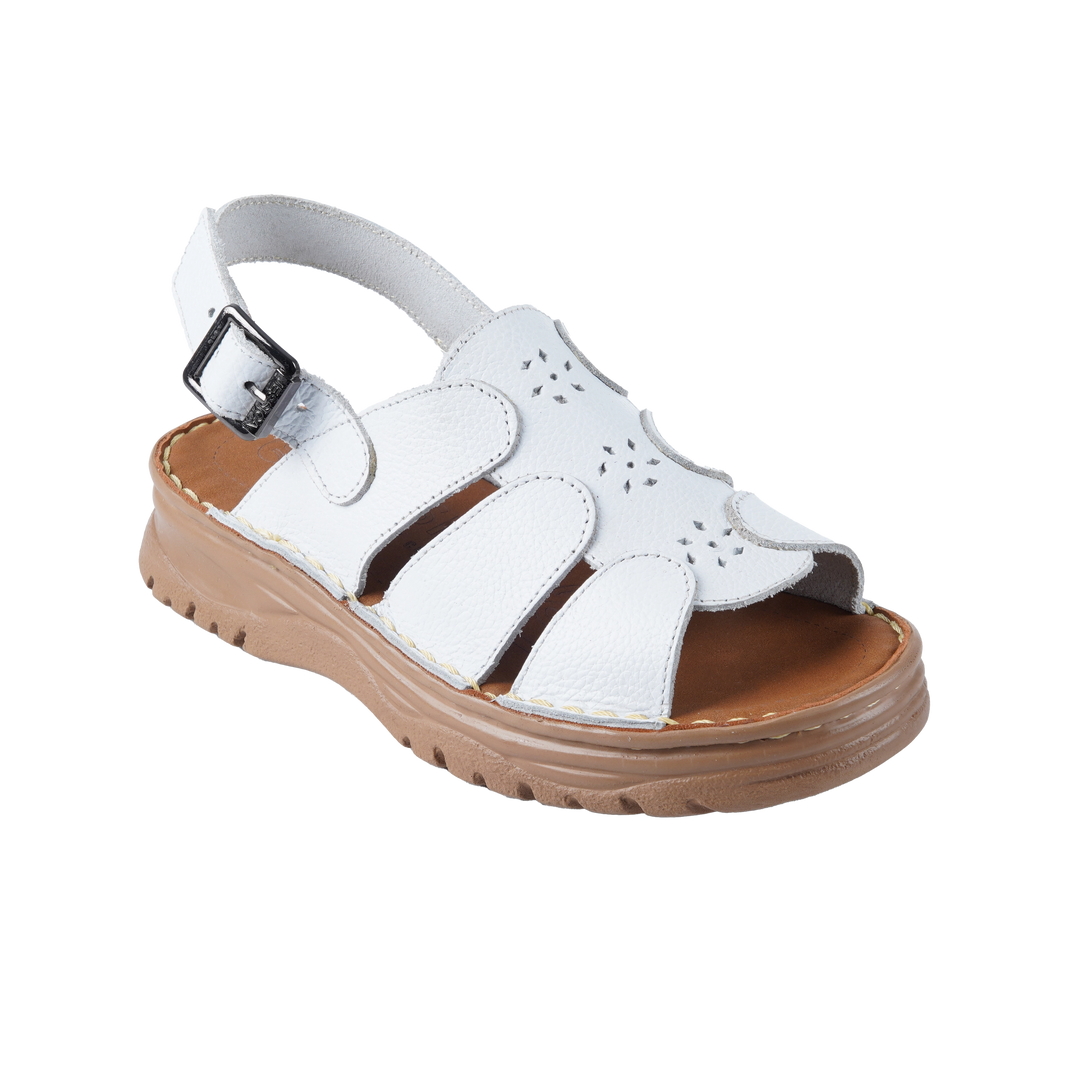 212 Women Genuine Leather Medical Clogs – Comfortable Orthopedic Walking Shoes