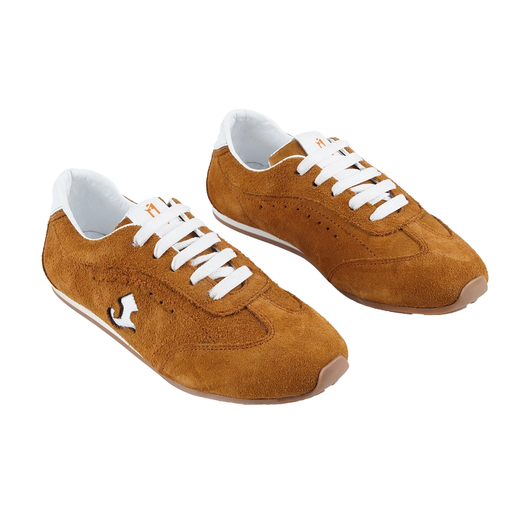 Jessica G12 Women's Genuine Suede Sneakers – Comfortable Walking Sneakers