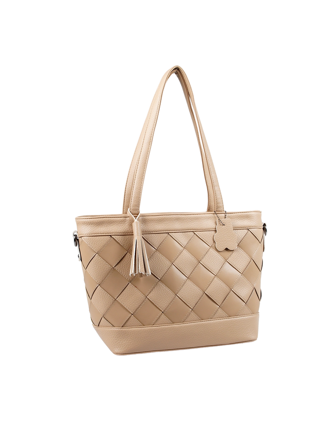 Jessica M601 Women's Large Shoulder Bag – Premium Imported Leather Everyday Bag