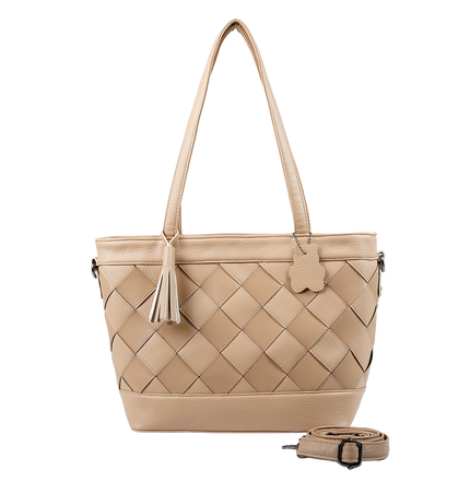 Jessica M601 Women's Large Shoulder Bag – Premium Imported Leather Everyday Bag