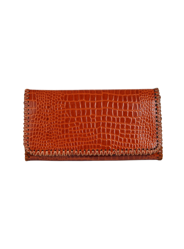 F3 Women Wallet – Large Genuine Leather Snap Wallet