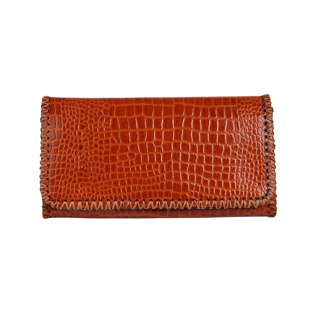 F3 Women Wallet – Large Genuine Leather Snap Wallet