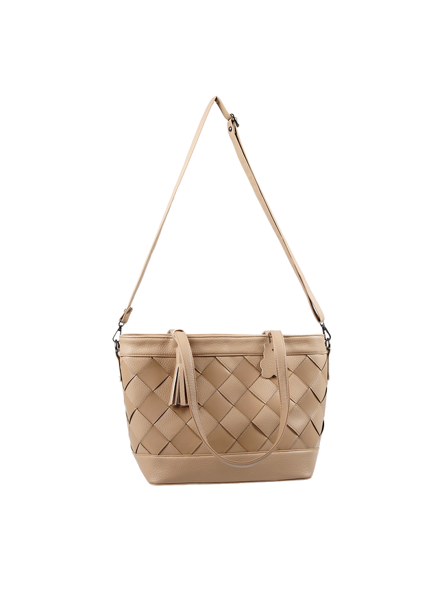 Jessica M601 Women's Large Shoulder Bag – Premium Imported Leather Everyday Bag