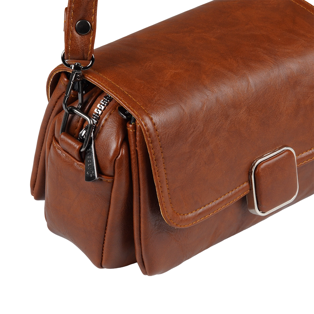 S088 Small Crossbody Women Bag – Practical Imported Leather Bag