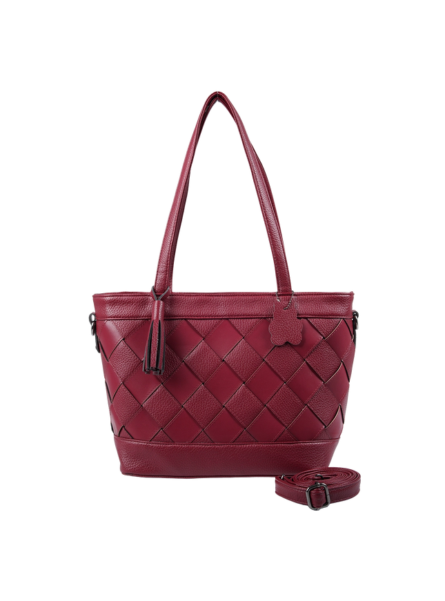Jessica M601 Women's Large Shoulder Bag – Premium Imported Leather Everyday Bag