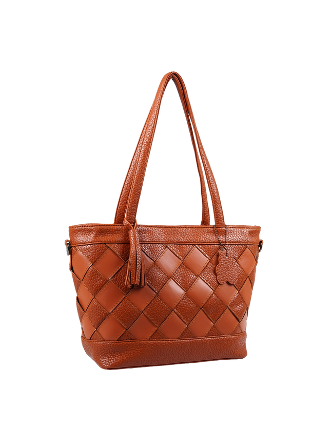 Jessica M601 Women's Large Shoulder Bag – Premium Imported Leather Everyday Bag