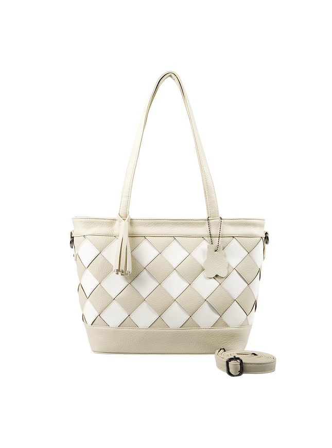 Jessica M601 Women's Large Shoulder Bag – Premium Imported Leather Everyday Bag
