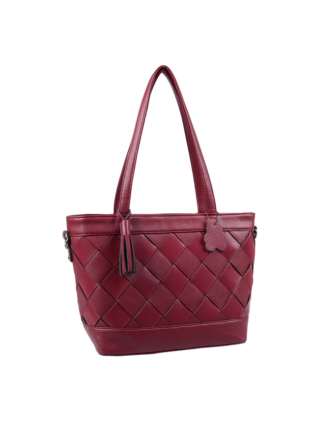 Jessica M601 Women's Large Shoulder Bag – Premium Imported Leather Everyday Bag