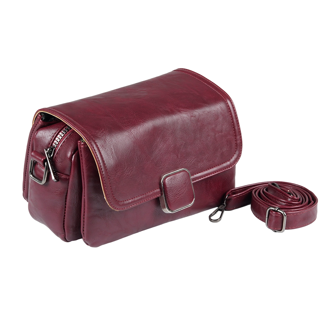 S088 Small Crossbody Women Bag – Practical Imported Leather Bag