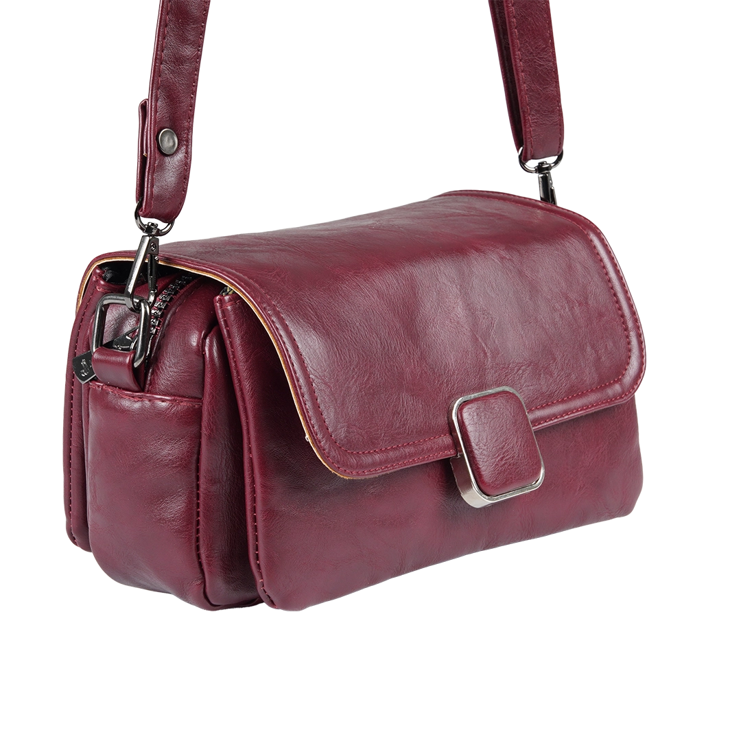 S088 Small Crossbody Women Bag – Practical Imported Leather Bag