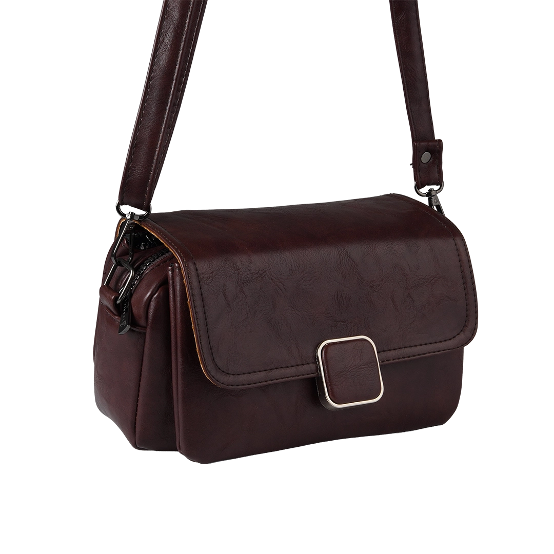 S088 Small Crossbody Women Bag – Practical Imported Leather Bag