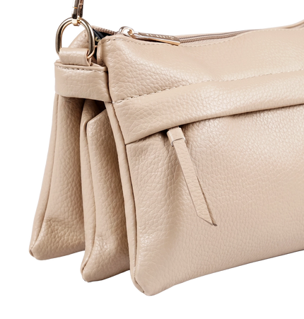 Jessica S101 Women's Crossbody Bag – Practical Medium Leather Bag