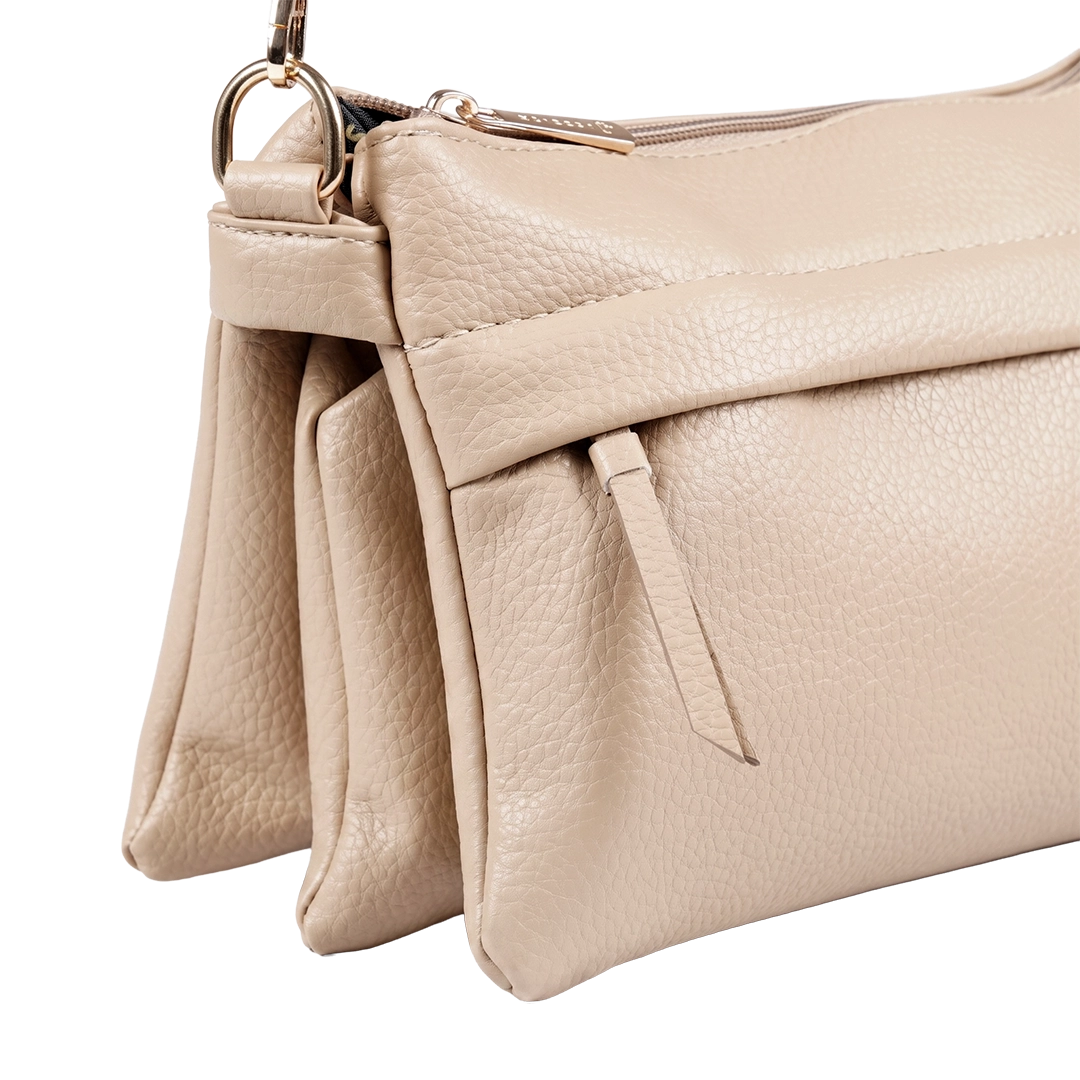 Jessica S101 Women's Crossbody Bag – Practical Medium Leather Bag