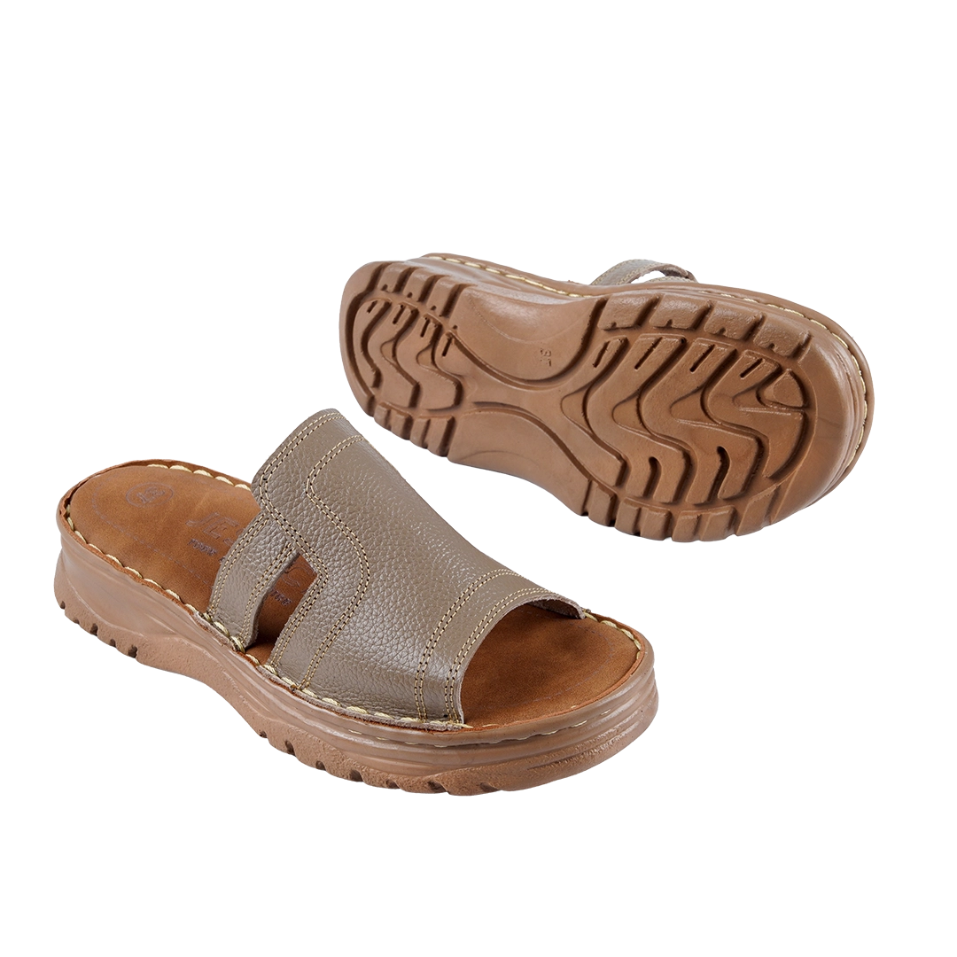 208 Women Genuine Leather Medical Clogs – Comfortable Orthopedic Walking Shoes