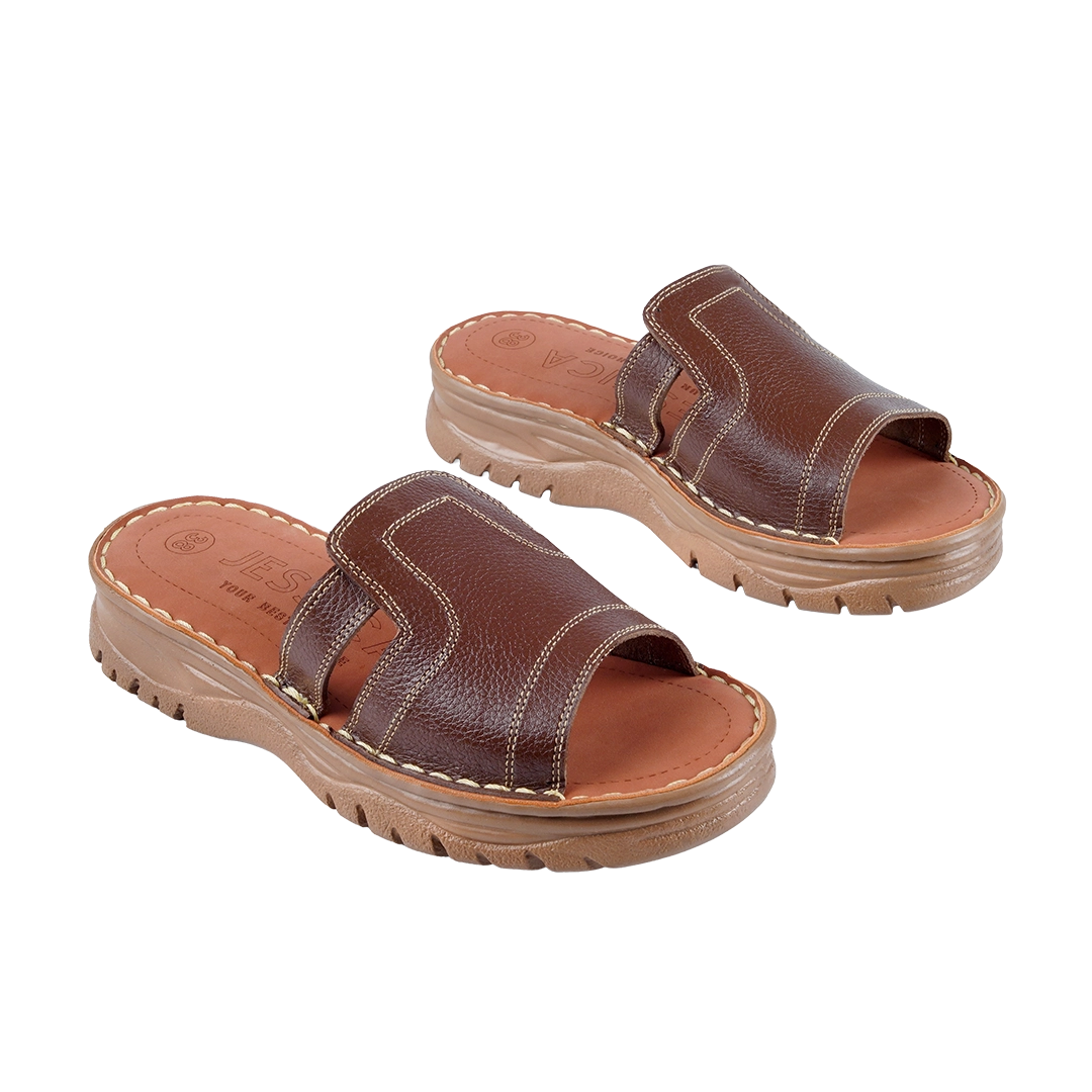 208 Women Genuine Leather Medical Clogs – Comfortable Orthopedic Walking Shoes