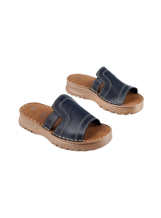 208 Women Genuine Leather Medical Clogs – Comfortable Orthopedic Walking Shoes