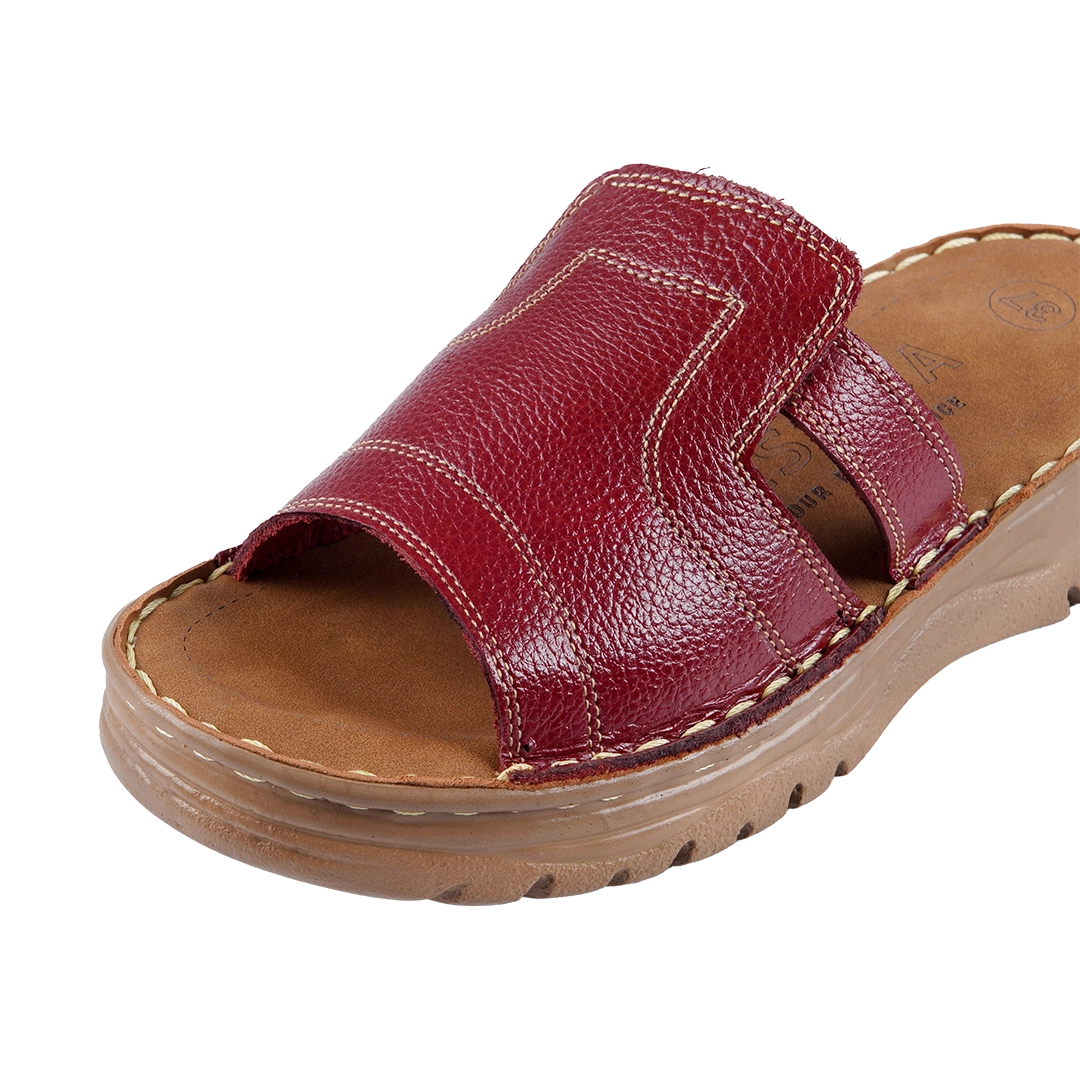 208 Women Genuine Leather Medical Clogs – Comfortable Orthopedic Walking Shoes