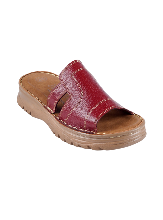 208 Women Genuine Leather Medical Clogs – Comfortable Orthopedic Walking Shoes