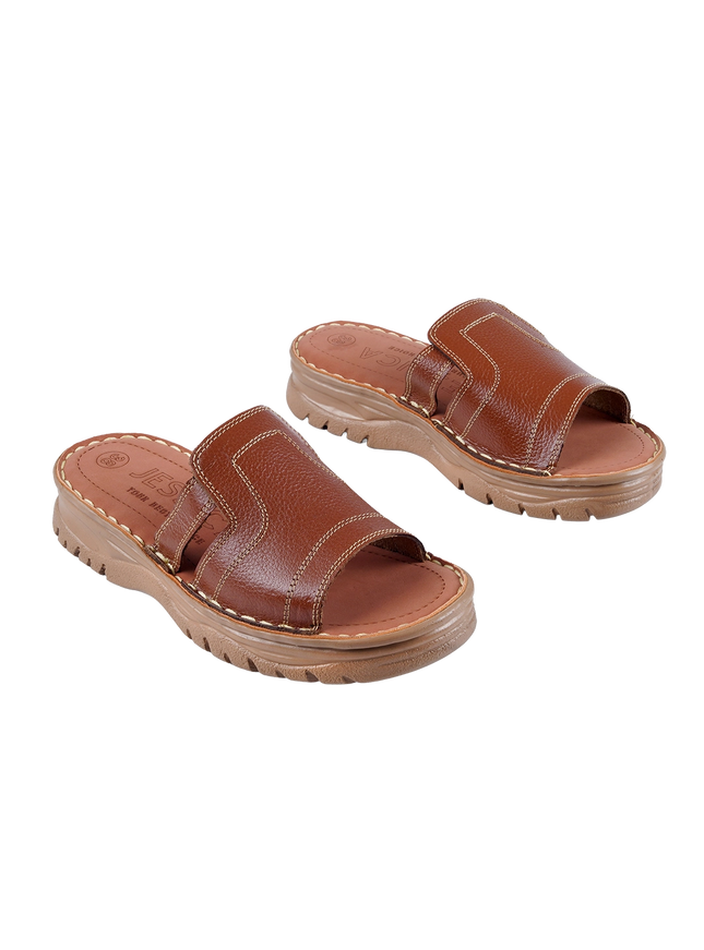 208 Women Genuine Leather Medical Clogs – Comfortable Orthopedic Walking Shoes