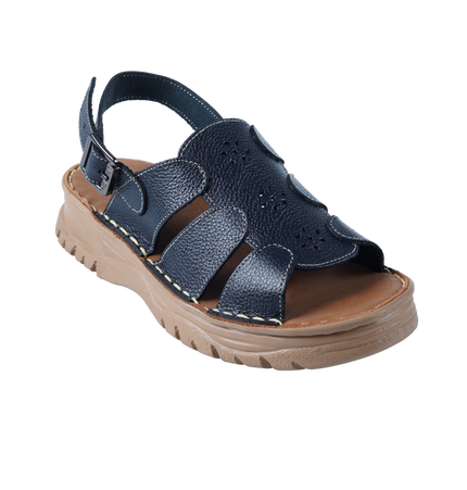 212 Women Genuine Leather Medical Clogs – Comfortable Orthopedic Walking Shoes