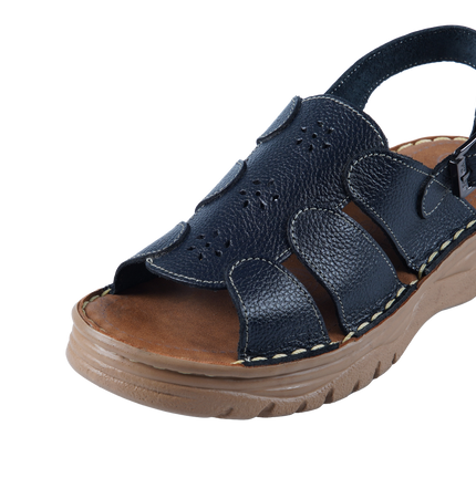 212 Women Genuine Leather Medical Clogs – Comfortable Orthopedic Walking Shoes