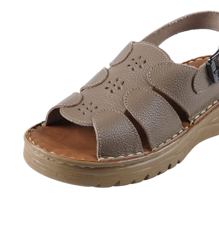 212 Women Genuine Leather Medical Clogs – Comfortable Orthopedic Walking Shoes